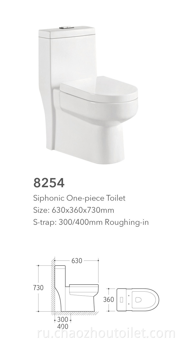 8254 One Piece Toilet